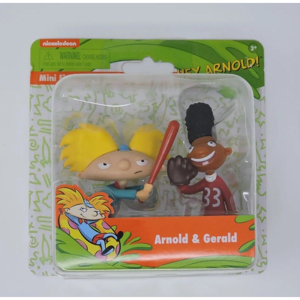 Hey Arnold! Arnold & Gerald Mini Figure 2 Pack